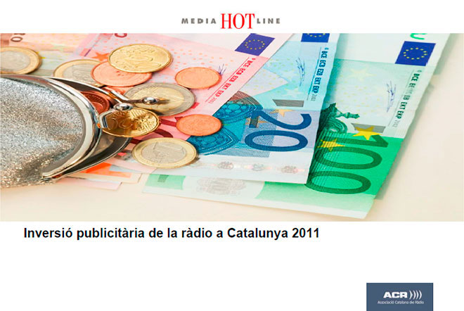 Inversió publicitària de la ràdio a Catalunya 2011